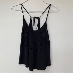 LUSH BRAND CUTOUT TANK